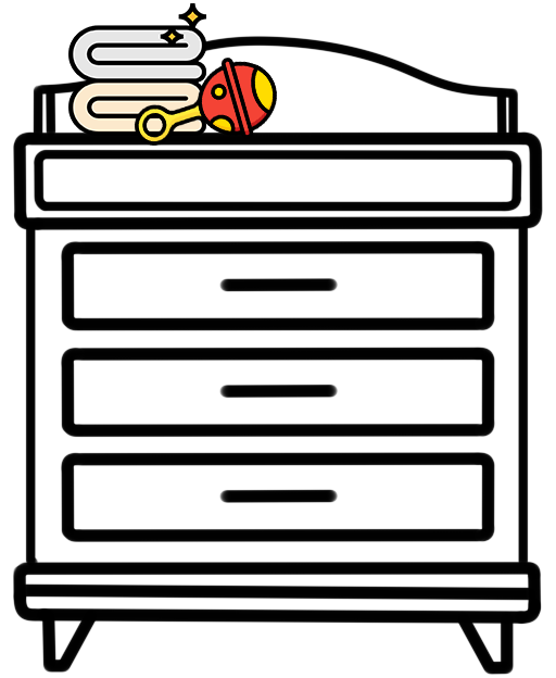 Пеленальные комоды